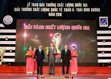 Công ty Ta Ya Việt Nam đạt được giải vàng chất lượng quốc gia 2016